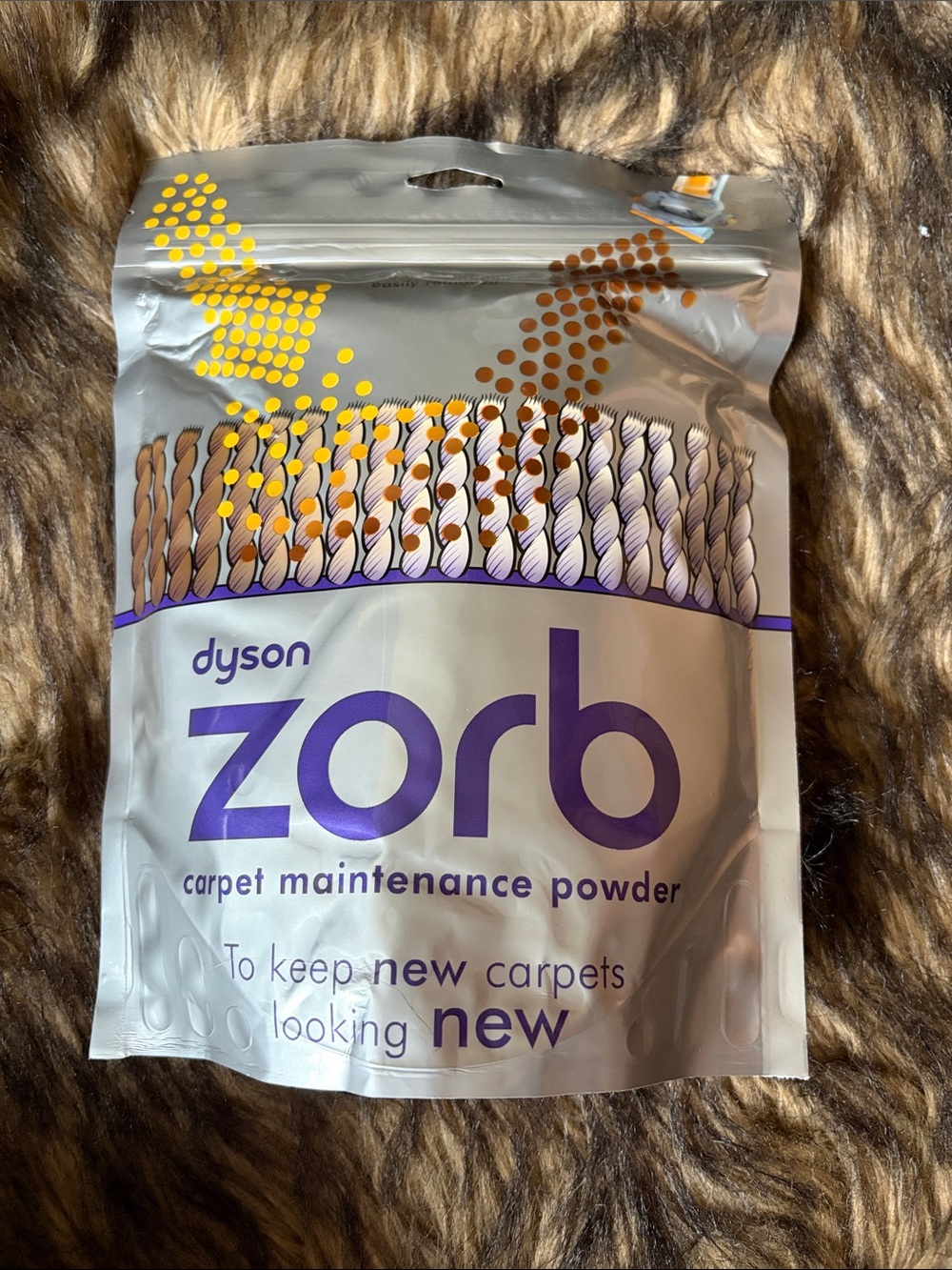 Dyson Zorb Carpet Maintenance Powder - For Refreshing and Maintaining Carpet